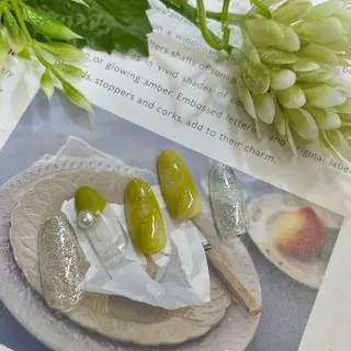 ネイル ⭐︎休業中の練習⭐︎ JNA認定講師髙橋のネイルデザイン