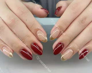 ネイル 神田 ココナッツのネイルデザイン