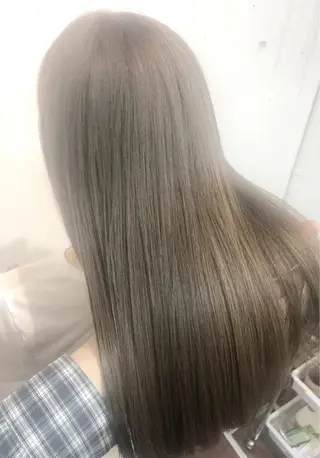 カラー グレージュ/髪質改善 Yamato.hのヘアスタイル