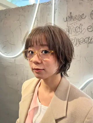 ショート カラー いぐちしょうた🫧 VISAGEbaskのヘアスタイル
