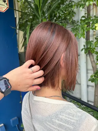 ミディアム はっとり ななせのヘアスタイル