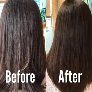 セミロング SALOWIN 表参道FLAT店所属・トップスタイリスト澤 奈緒美のヘアスタイル