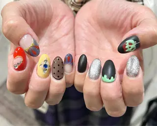 ネイル 0203ムニムサン 💙Mihoのネイルデザイン