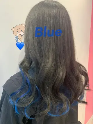 ロング カラー ヘアアレンジ 新宿駅近♡個室 ♡関口三都季🌜のヘアスタイル