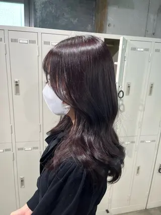 セミロング 似合わせhair🌷 momoのヘアスタイル