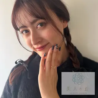 ネイル 韓国/ヌーディー系 ネイル自由が丘のネイルデザイン