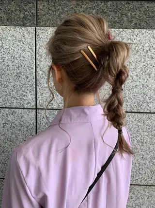 ヘアアレンジ Yuuki🌷名古屋 栄 カラー/ボブのヘアスタイル