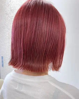 ショート カラー 髪質改善・縮毛矯正 年間1500名担当♪のヘアスタイル