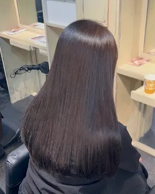 ロング カラー ナチュラルカラー 🪄🧸✨れなのヘアスタイル