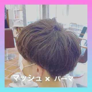 パーマ メンズ ハイブリッド美容師！ 藤井 俊壮のヘアスタイル