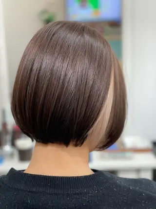 ミディアム カラー Snaly カラー特化ページのヘアスタイル