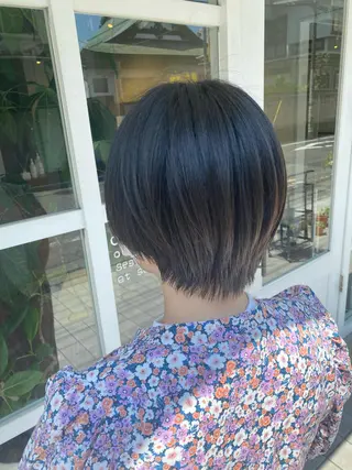 ショート わかばやし ゆうこのヘアスタイル
