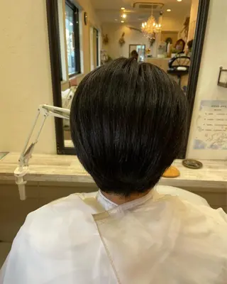 ショート メンズ 津田 あかねのヘアスタイル