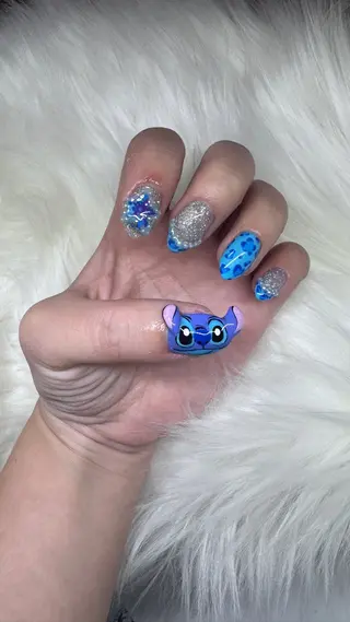 ネイル 痛ネイル 長さ出し/パラジェルのネイルデザイン