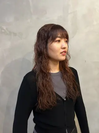 ロング 🌿ボブ パーマ高橋啓太🌿のヘアスタイル