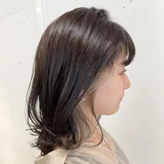ミディアム 久保田 千尋のヘアスタイル
