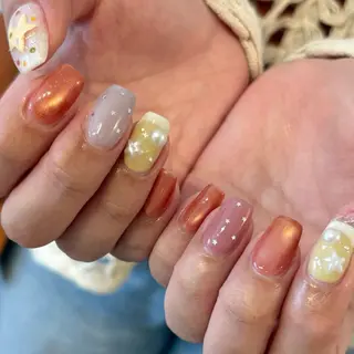 ネイル amuse ニュアンス/個性派のネイルデザイン