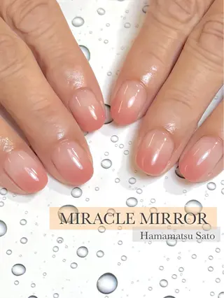ネイル ミラクルミラー 町野のネイルデザイン