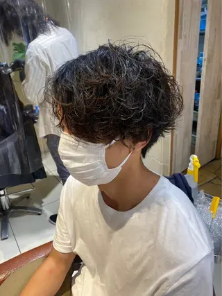 パーマ メンズ メンズモデル募集中✨ 永野大樹のヘアスタイル