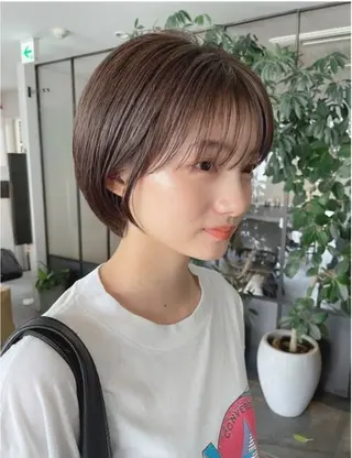 ショート 表参道レイヤー Kinoのヘアスタイル