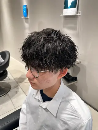 パーマ メンズ メンズ特化美容師💠 / 関内 / レンのヘアスタイル