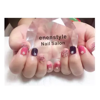 ショート ネイル 👑enen style👑のネイルデザイン