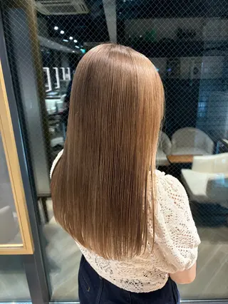 ロング カラー 山本 瑠虎のヘアスタイル