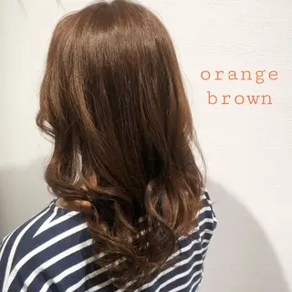 セミロング カラー 似合わせカラー✨人気 荻窪🌈川端風子のヘアスタイル