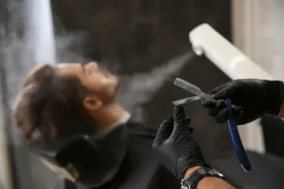 EVOGUE BARBER SHOP所属・EVOGUE💈森内 秀有💈メンズパーマのヘアスタイル