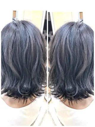 セミロング Ash 津田沼店のヘアスタイル