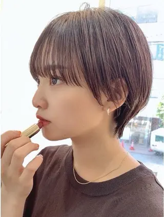 ショート 長谷川 愛海のヘアスタイル