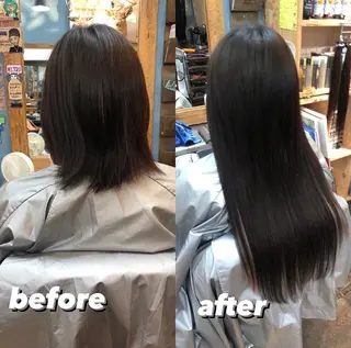 ロング 美魔女 美容師NAOのヘアスタイル