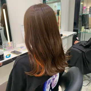 ロング カラー 🦋　大塚 絢　🦋のヘアスタイル