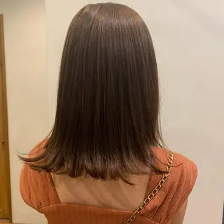 ミディアム カラー mizuho .のヘアスタイル