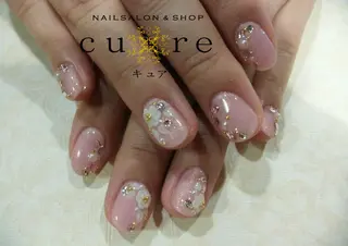 ミディアム ネイル ネイルサロン Cureのネイルデザイン