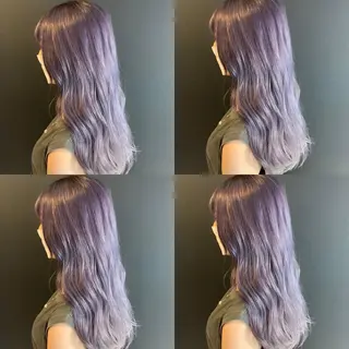 セミロング カラー ✨縮毛矯正✖︎顔周り レイヤー✨ナカムラのヘアスタイル