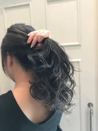 セミロング カラー 🫟Blanco🫟 Color&Careのヘアスタイル