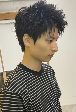 メンズ 西田 もものヘアスタイル