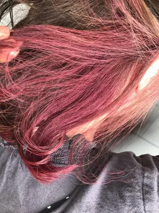 ミディアム カラー 金森 斗夢のヘアスタイル