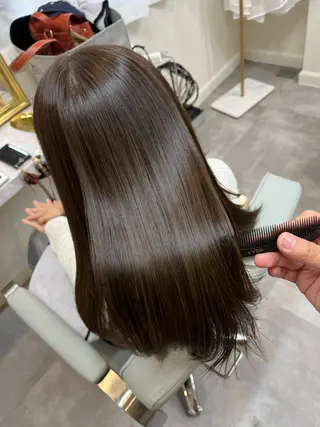 ミディアム カラー 中野  淳のヘアスタイル