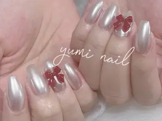 ネイル 𝐲𝐮𝐦𝐢🎀 長さ出しデザイン専門のネイルデザイン