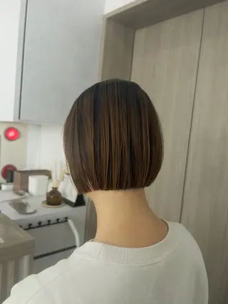 ショート tiel 小山莉々のヘアスタイル