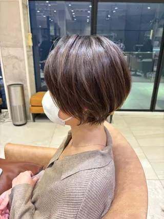 ショート 大人ショート特化/ カットモデル/表参道のヘアスタイル