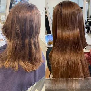 ロング パーマ 饒平名 知也のヘアスタイル