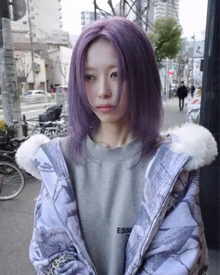 ミディアム カラー ウルフ/レイヤー/ 渋谷🔮Yudaiのヘアスタイル