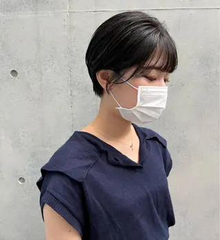 ショート kaho.🌿 ショートヘア⭐️のヘアスタイル
