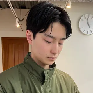 ショート 大人メンズヘア メンズパーマSHUNのヘアスタイル