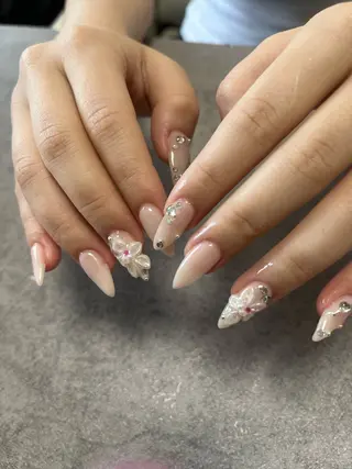 ネイル KUU🎀♥⑅ フィルイン対応サロンのネイルデザイン