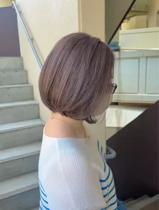 ミディアム 早稲田 千尋のヘアスタイル