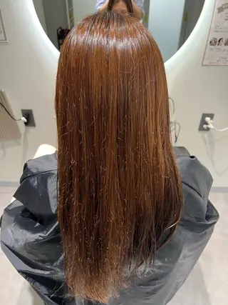 ロング 銀座/ストレート髪質 改善/カラー/ひよりのヘアスタイル